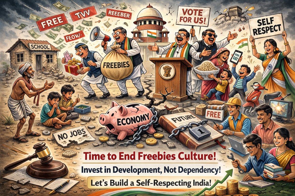 ఉచితాల రాజకీయాలు: సంక్షేమం కాదు...ఓటు వ్యూహమే
