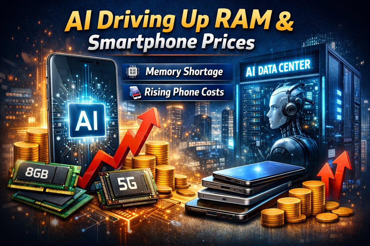 Why AI Is Increasing RAM and Smartphone Prices